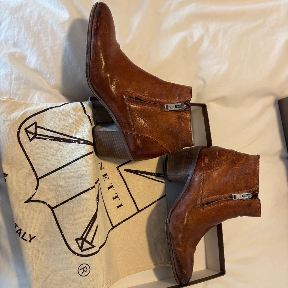 Pantanetti brown booties